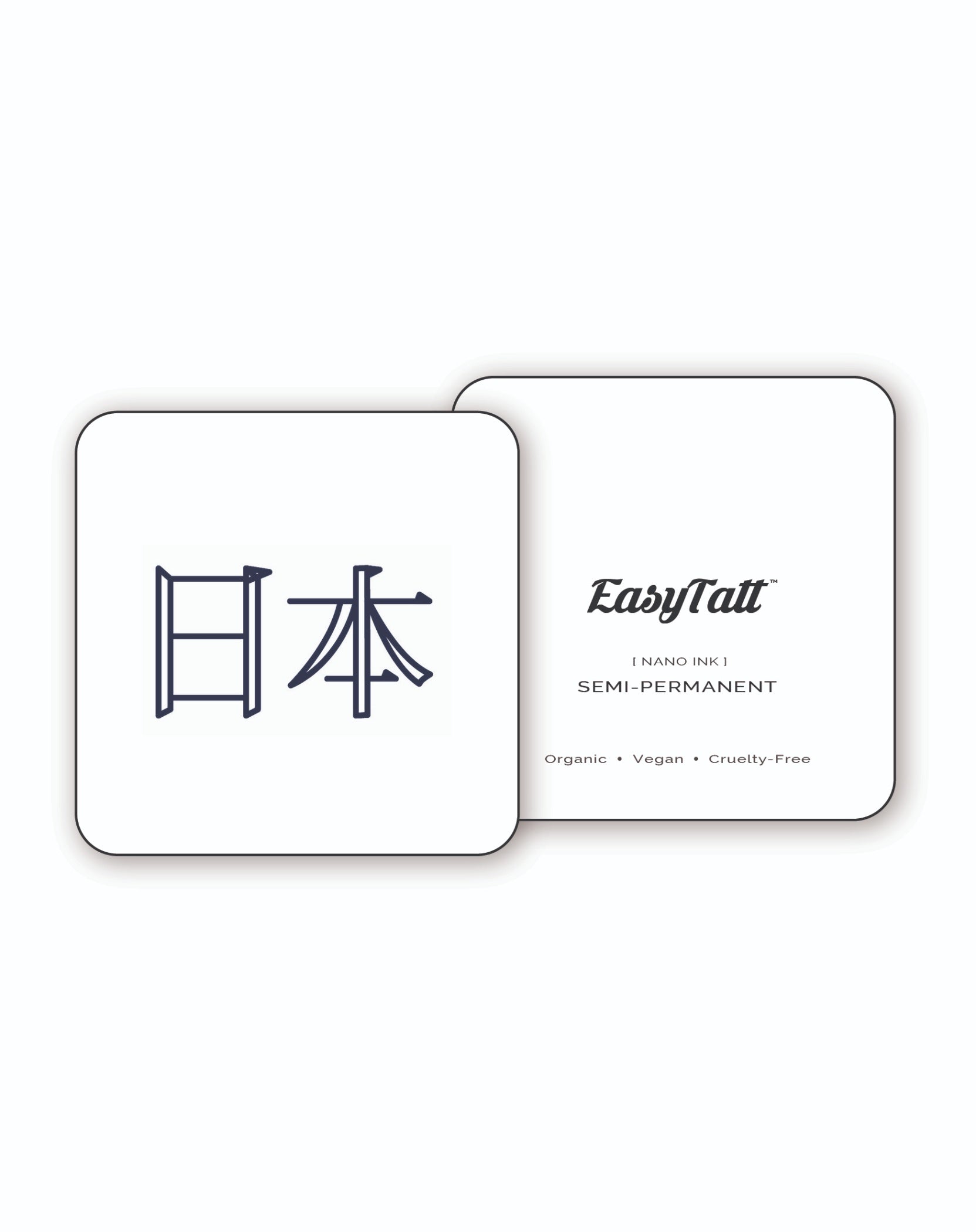 Japan x 2 - Semi-Permanent Tattoo