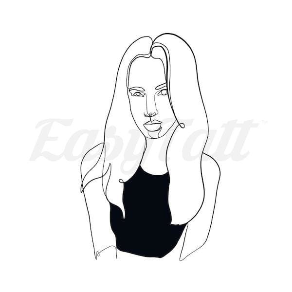 Her / She - Temporary Tattoo