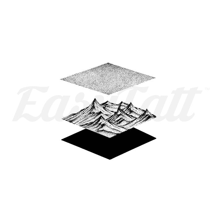 Levels - Temporary Tattoo