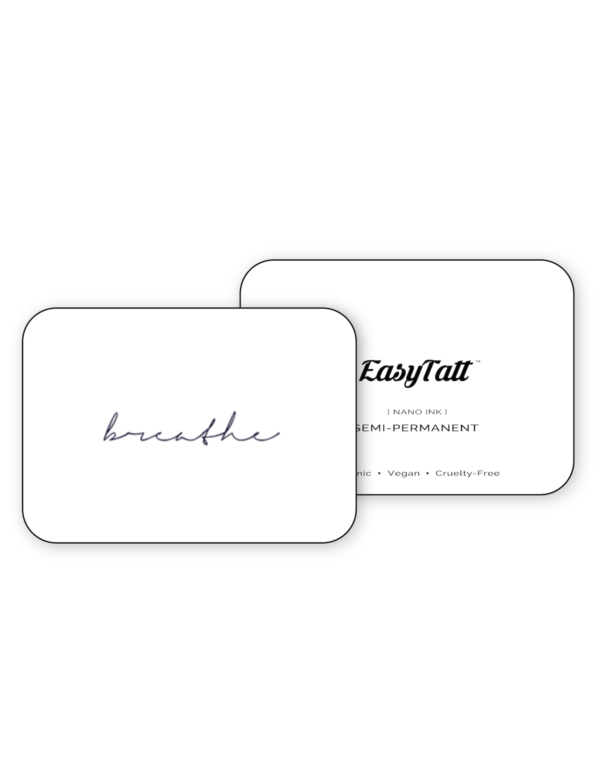 Breathe - Semi-Permanent Tattoo