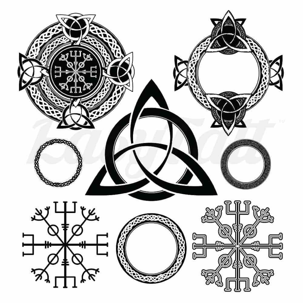 Celtic Collection - Temporary Tattoo