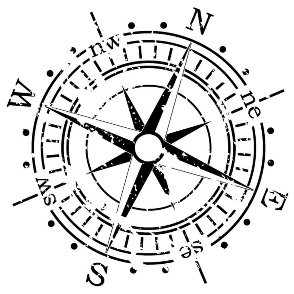 Compass - Temporary Tattoo