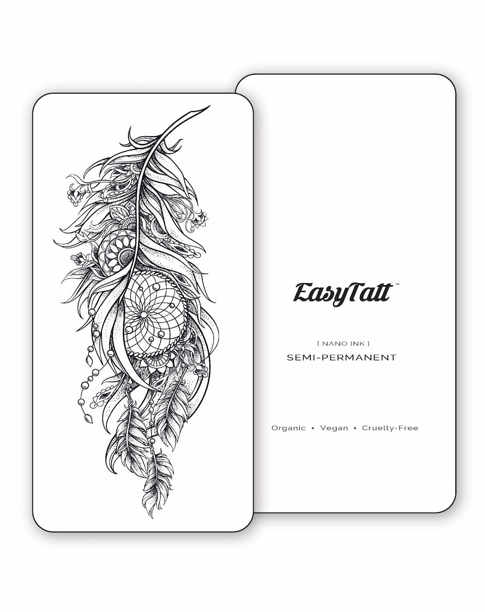 Dream Feather - Semi-Permanent Tattoo