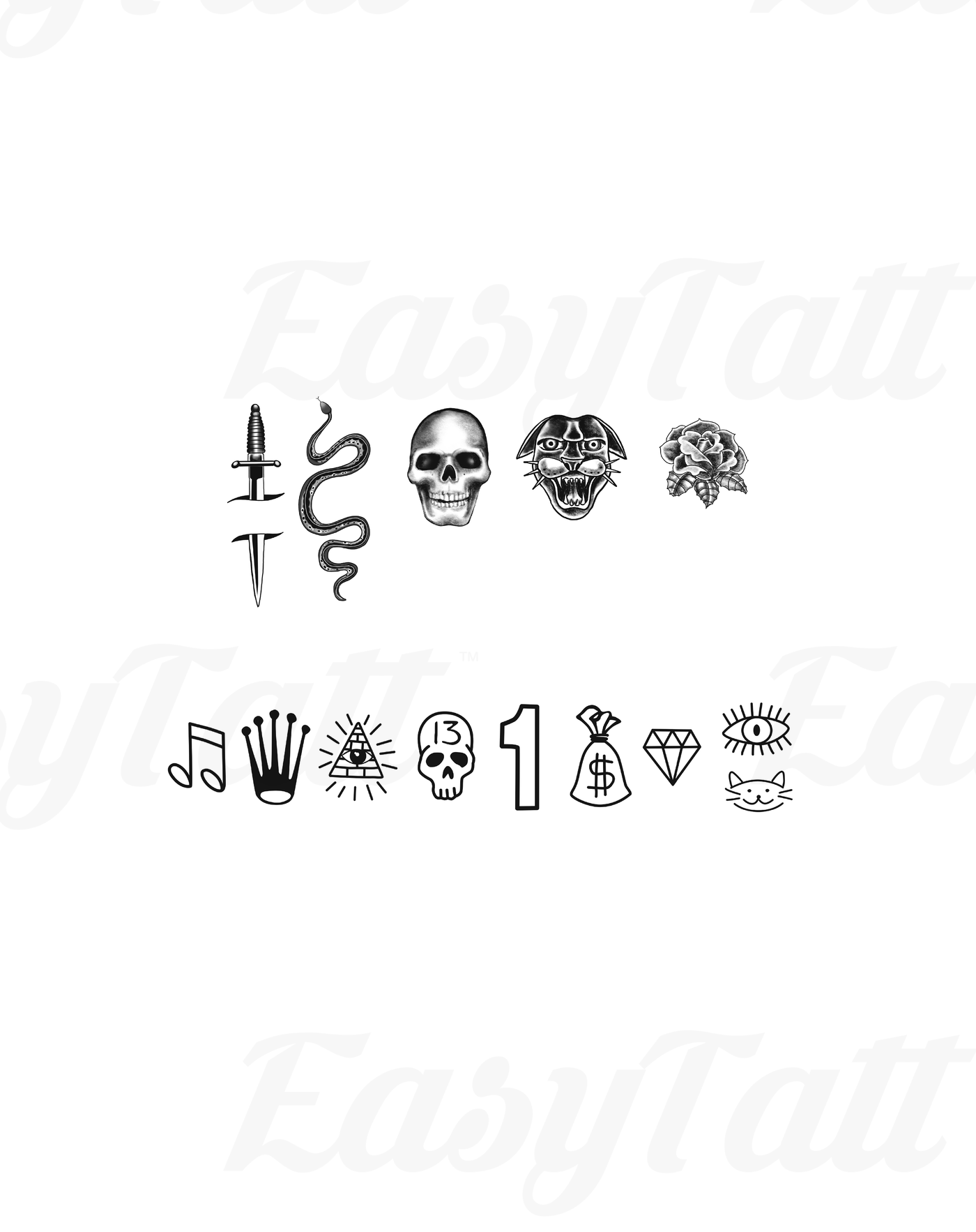 Eyes on the Prize - Temporary Tattoos