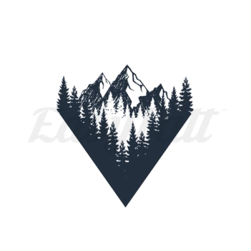 Forest Awaits - Temporary Tattoo