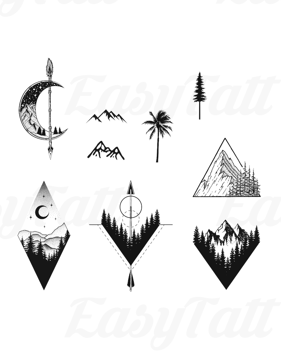 Get Lost - Temporary Tattoos