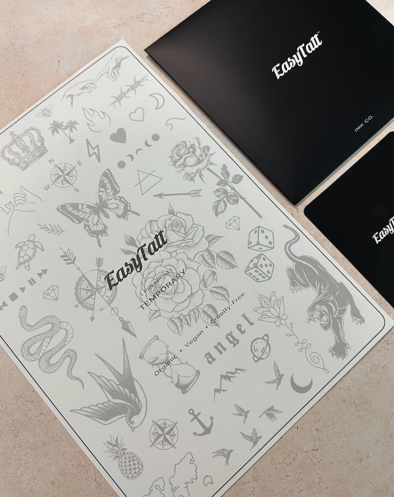 (45 Tattoos) Indecisive - Temporary Tattoos