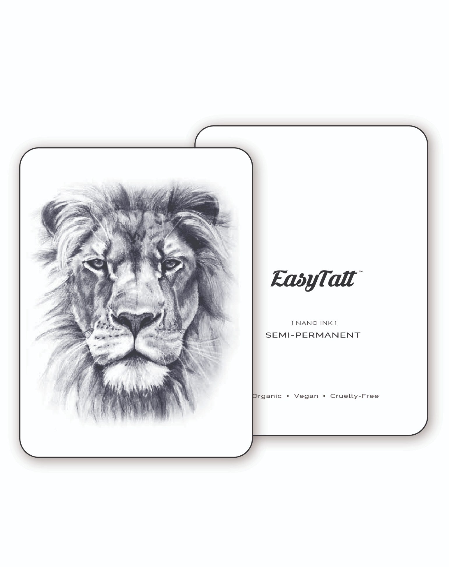 Lion - Semi-Permanent Tattoo