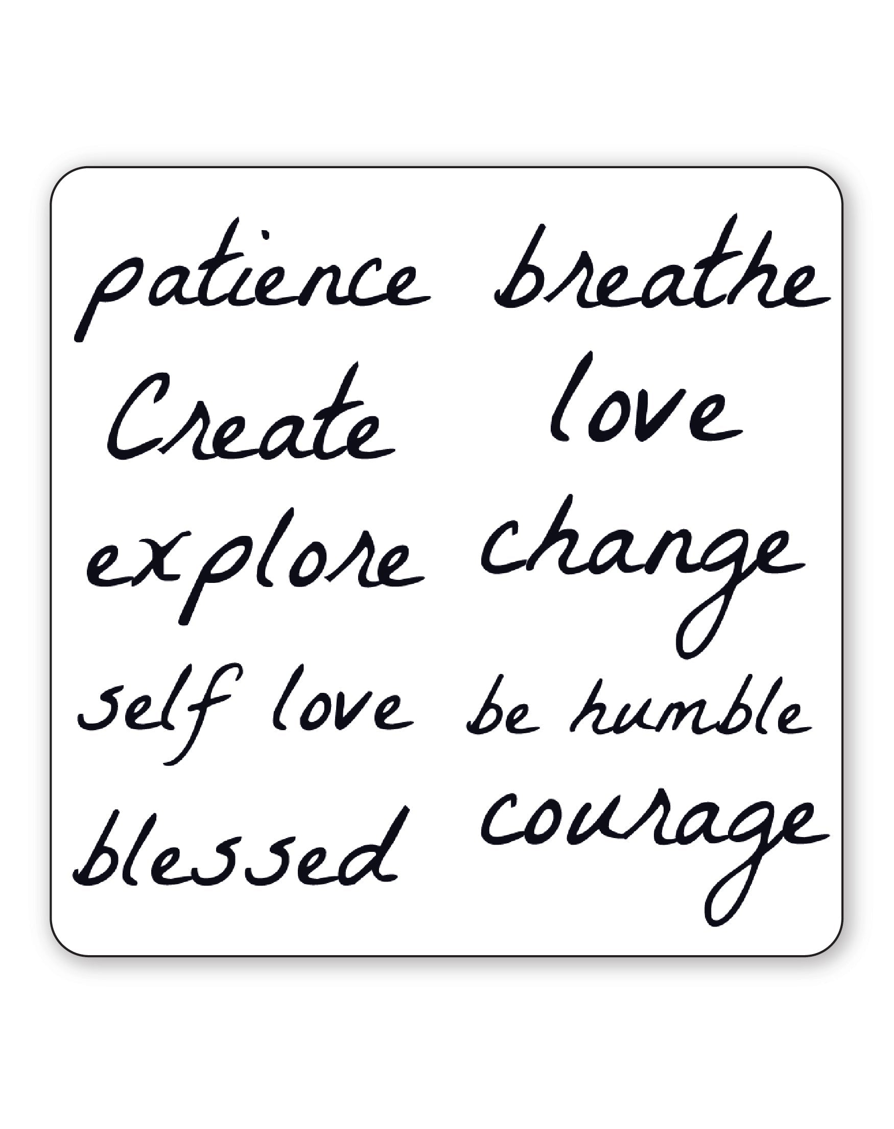 (10 Tattoos) Reminders - Semi-Permanent Tattoos