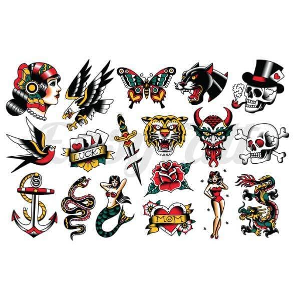 Sailor Jerry - Temporary Tattoo