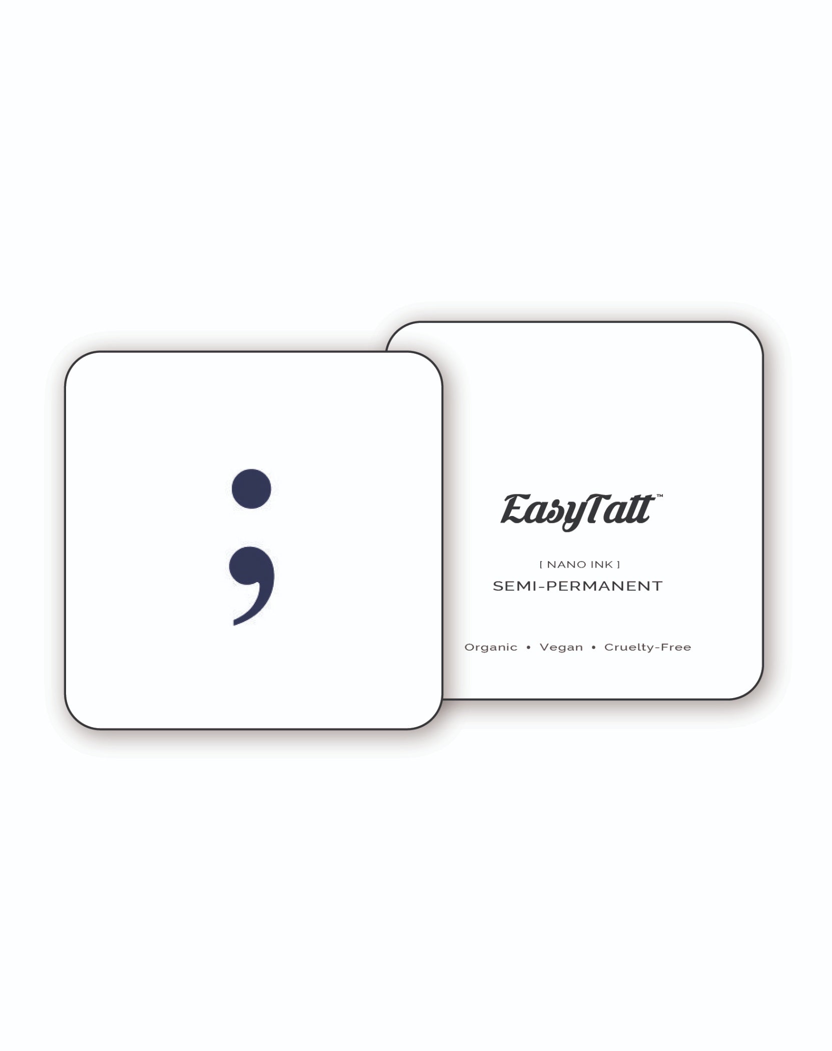 Semi Colon - Semi-Permanent Tattoo