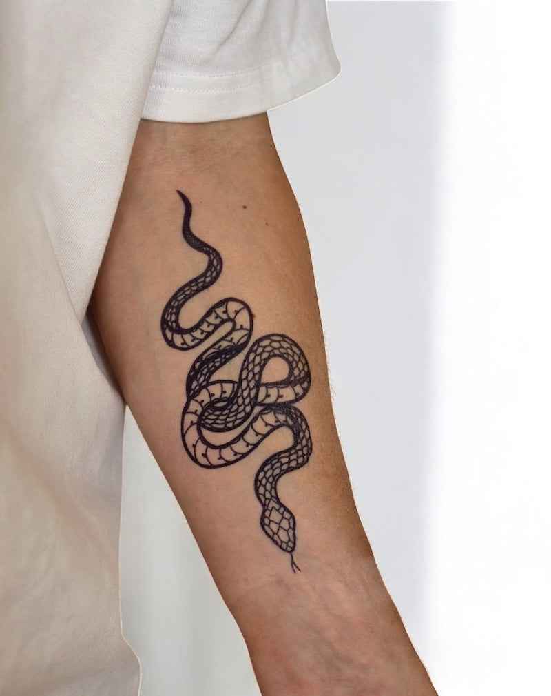 Serpent - Semi-Permanent Tattoo