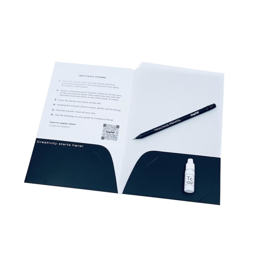 Transfer Sheets and Cream - Semi-Permanent Accessories